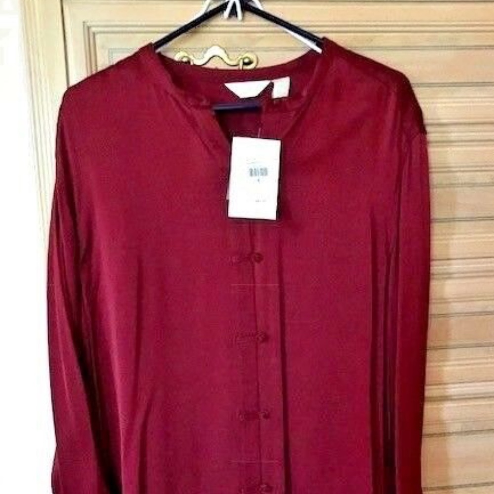 NWT New J. Jill Cranberry Skirt & Top Outfit / Suit Size Medium M MSRP $168